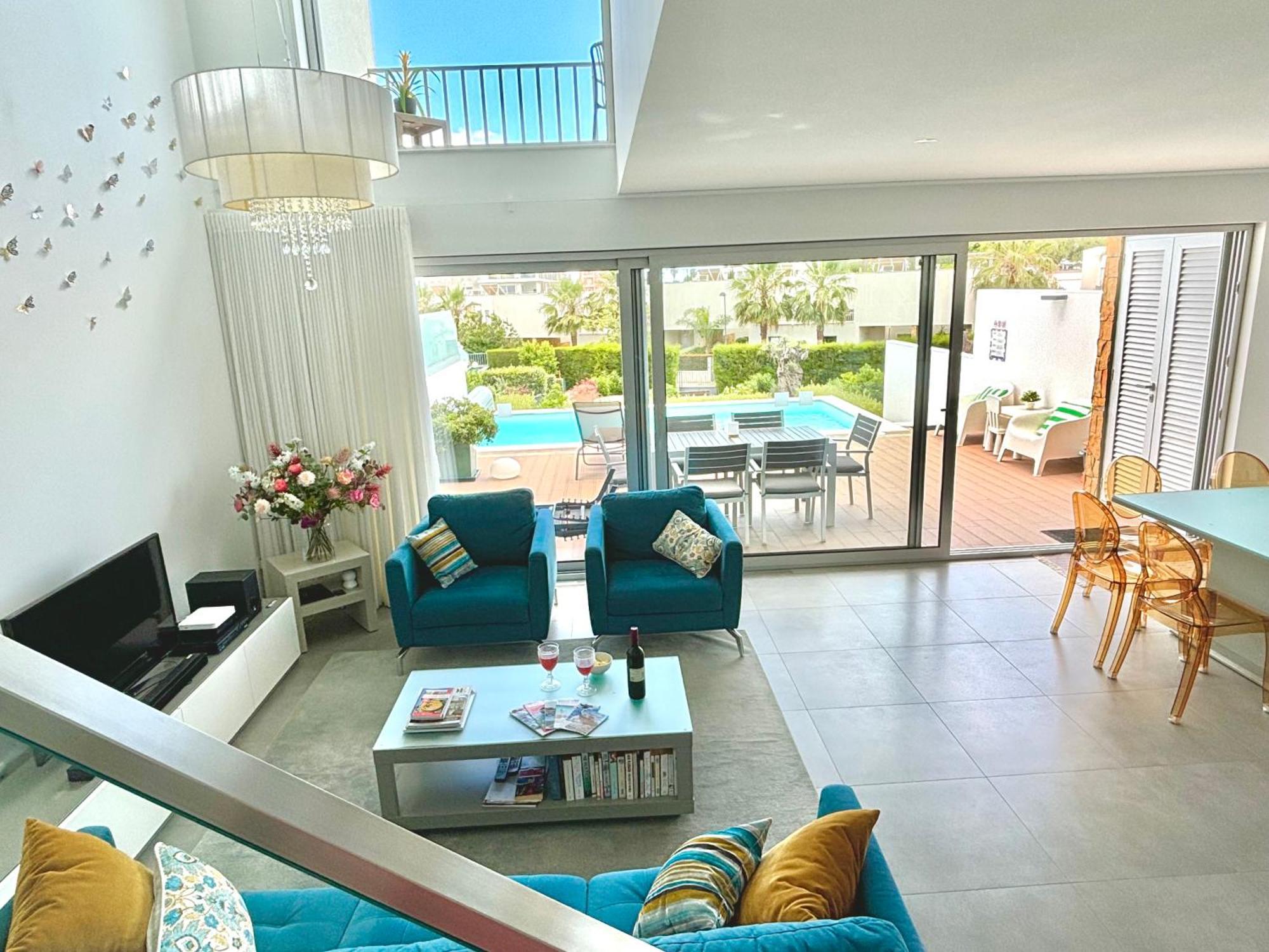 Luxury Villa & Private Heatable Pool In Albufeira Bagian luar foto