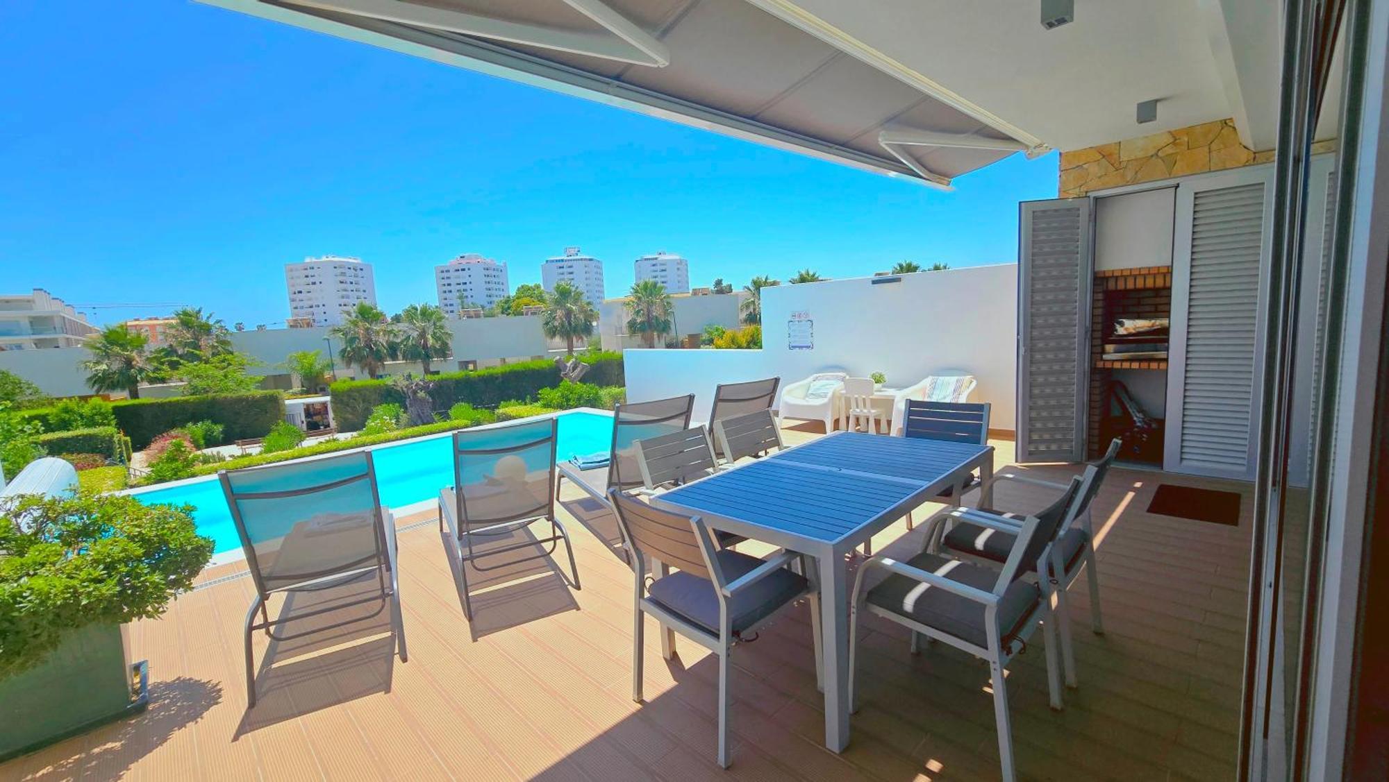 Luxury Villa & Private Heatable Pool In Albufeira Bagian luar foto